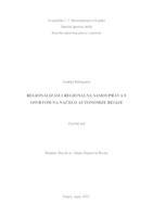 Regionalizam i regionalna samouprava s osvrtom na načelo autonomije regije