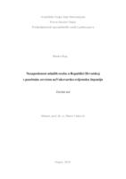 Nezaposlenost mladih osoba u Republici Hrvatskoj s posebnim osvrtom naVukovarsko-srijemsku županiju