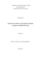 prikaz prve stranice dokumenta Koncept dobre vladavine u okviru lokalne i regionalne samouprave u Republici Hrvatskoj